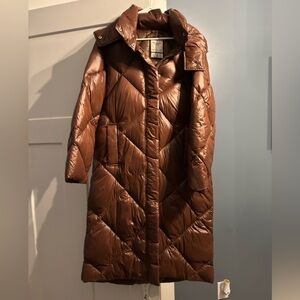 Abercrombie & Fitch Long Puffer Coat